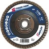 Weiler 4-1/2" Tiger Paw Abrasive Flap Disc, Conical (TY29), 40Z, 5/8"-11 UNC 51124